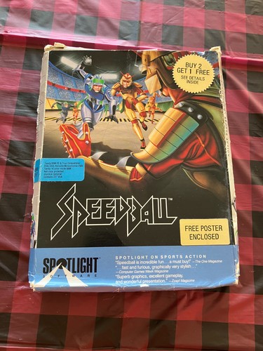 Speedball atari spotlight - 3,5",