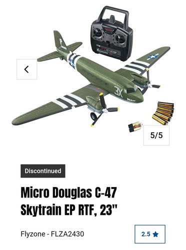 Nuovo micro douglas 47 - nuovo, c-47