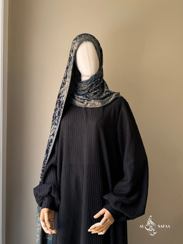 Cord abaya amal - abaya, "amal"
