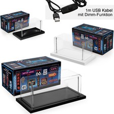 Vetrina di alta qualità con illuminazione LED 23 cm / 33 cm / 39 cm 1:24 1:18 1:15