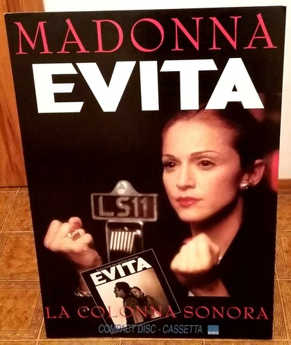 Madonna evita 1996 cartonato - evita,