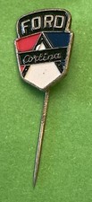 SPILLA PINS FORD CORTINA AUTO CAR BRAND BADGE PATAS  BROCHES VINTAGE COLLECTION