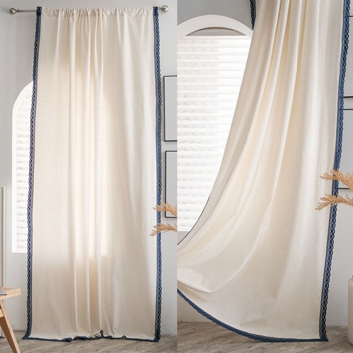 Tenda con bordo - in, pizzo