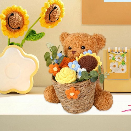 Orsetto con fiore