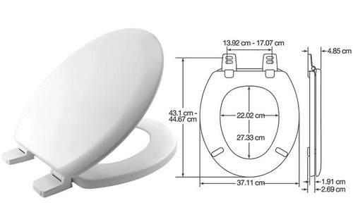 Sedile universale poliver - sedile,