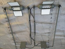 coppia lampade vintage anni '80 Ing. CASTALDI mod. Lippa da parete o soffitto.