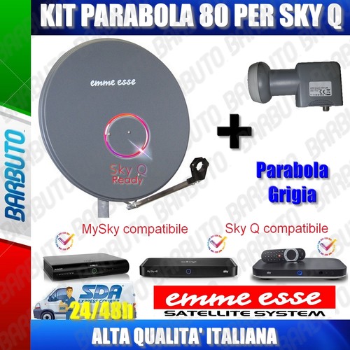 Kit parabola cm grigia - parabola, da