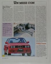 Article Articolo 1991 BMW 318is SERIE 3 E30