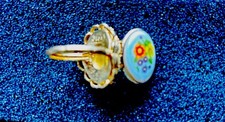 Anello Avon Flip Top Tono Oro