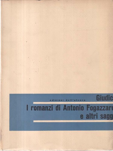 Romanzi antonio fogazzaro - di,