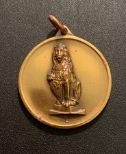 VECCHIA MEDAGLIETTA MARZOCCO FIRENZE PIN SPILLA BADGE INSIGNE