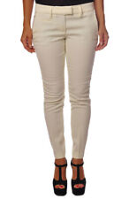 Pantalone gamba dritta da Donna Dondup Taglia 28 Colore Bianco