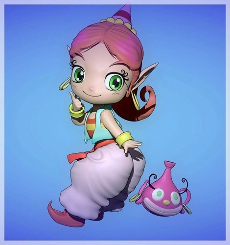 Fan art action - art, figures