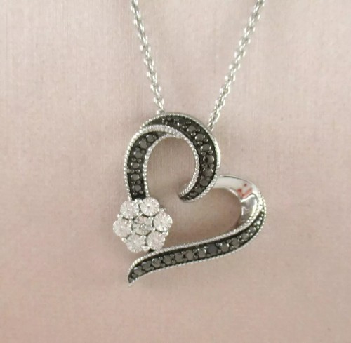 Ciondolo forma cuore 2 ct - ciondolo,