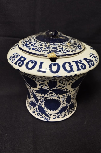 Vaso amarena fabbri maioliche - vaso,