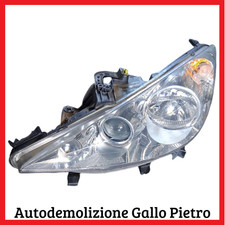 Faro anteriore SX sinistro PEUGEOT 207 2006 wa wc 1.6 hdi sw cc ricambi 2008