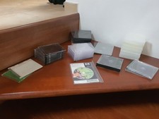 Lotto 70 custodie tipologie varie cd/dvd + etichetta extra lucida in omaggio