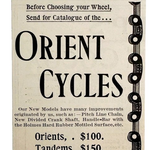 Waltham orient cycles - orient,
