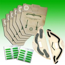 KIT SACCHETTI FOLLETTO VK 130 VK 131 12pz + 20 PROFUMI+ SPAZZOLA VORWERK RICAMBI