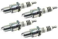 Set Di Candele 4 Pezzi NGK Iridium BPR8EIX Per Moto Guzzi Suzuki Yamaha V50 V65