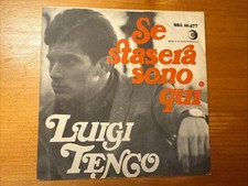 Luigi Tenco ‎– Se Stasera