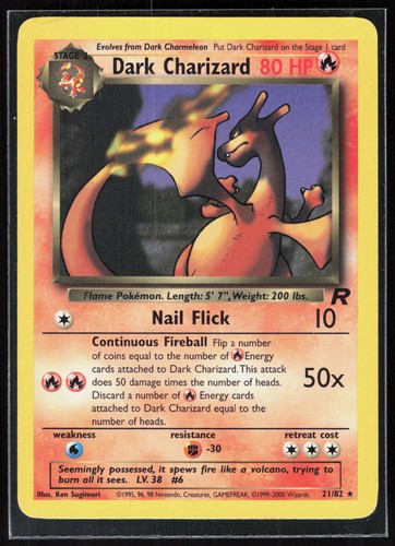 Pokemon tcg dark charizard - pokemon,