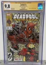 Deadpool #1 CGC SS 9.8 NM/MT