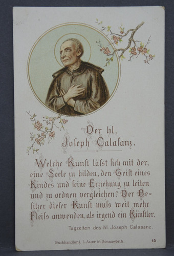 Heiligenbild joseph v - ,