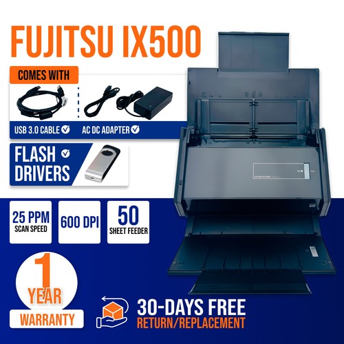Fujitsu scansnap ix500 scanner - scansnap,