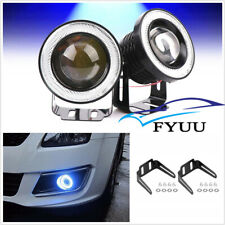 2 Pezzi 3,5" 12V Blu LED COB