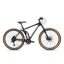 Chrisson Hitter 27,5" mountain bike donna uomo 27 velocità bicicletta nera 46 cm merce di serie B
