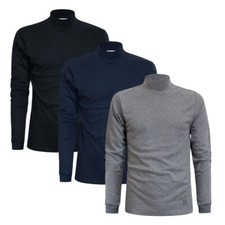 Sergio Tacchini Uomo Maglia Lupetto Caldo Cotone pacco da 2 e 3 pz