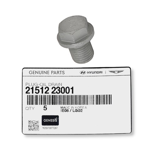 Tappo coppa olio hyundai - tappo,