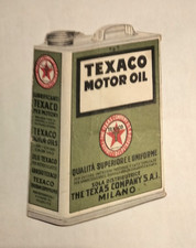Texaco Motor Oil calendario tascabile 1936