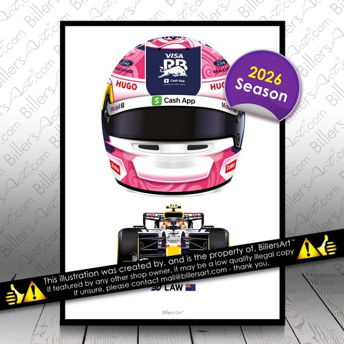 Casco liam lawson 2026 auto - liam,