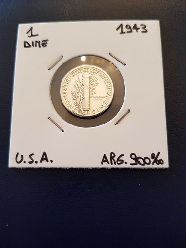 Moneta argento dime 1943 - argento,