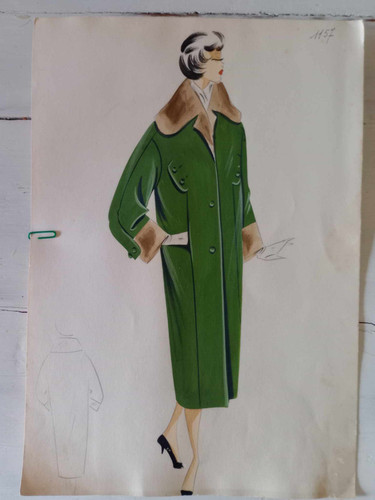 Figurino moda anni 60 - di, 50-60