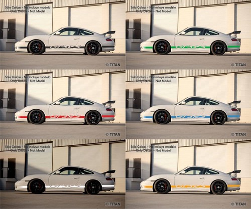 Decals porsche 996 - porsche, rs