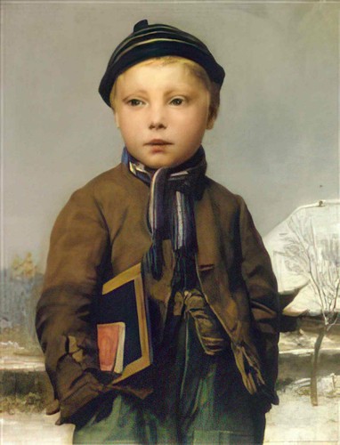 Albrecht anker foto ragazzo - anker, a4