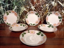 VILLEROY & BOCH Germania ROSA SELVATICA - 6 piatti da portata Ø 20 cm OTTIMI!