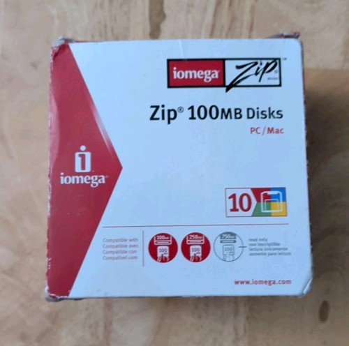 Iomega zip 100mb pack new - iomega,