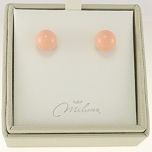 Orecchini miluna corallo - orecchini, rosa