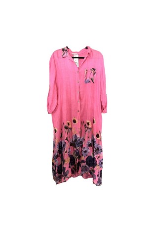 Made italy linen dress - in,
