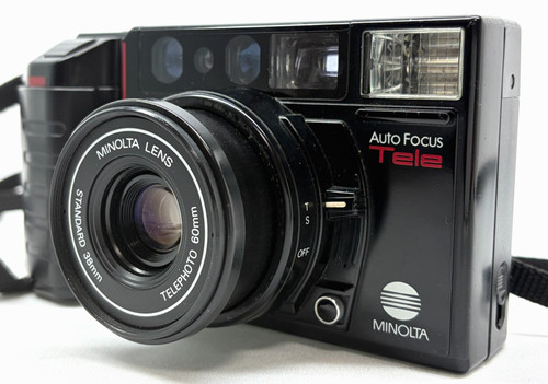 Minolta tele quartz date qd - minolta, af