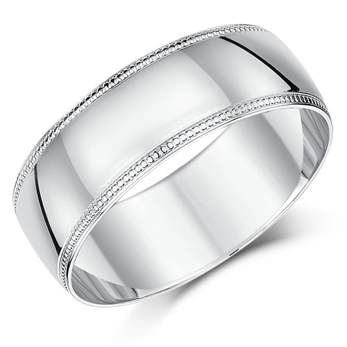 Anello oro bianco 9ct - anello,