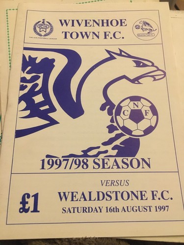 Wivenhoe town wealdstone - v,