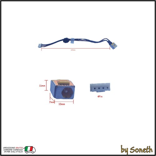 Power jack connettore - dc,