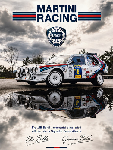 Poster lancia delta - poster, martini