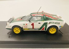 LANCIA STRATOS ALITALIA #1 WINNER MONTE CARLO 1977 MUNARI  1:43 MINICHAMPS + Box