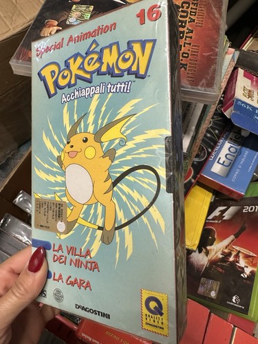 Videocassetta vhs pokémon - vhs,